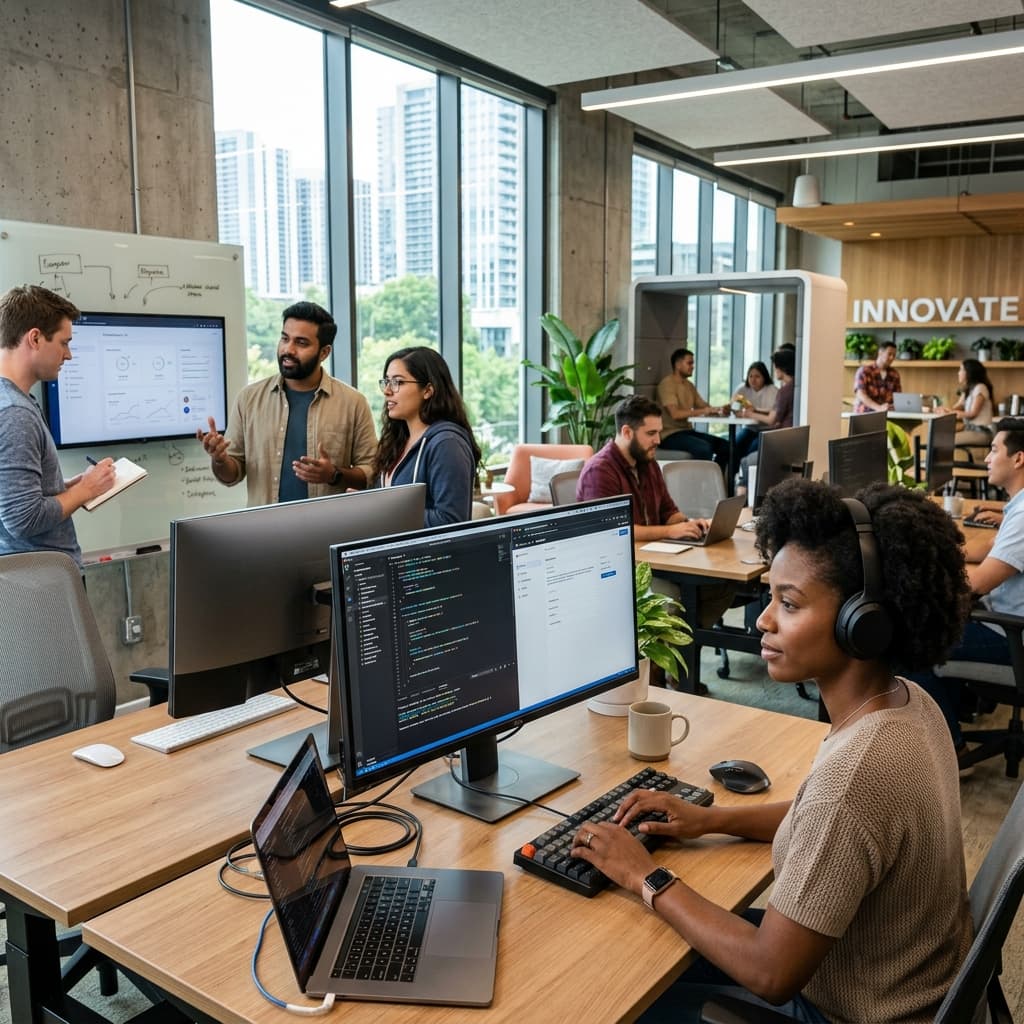 Developers Working