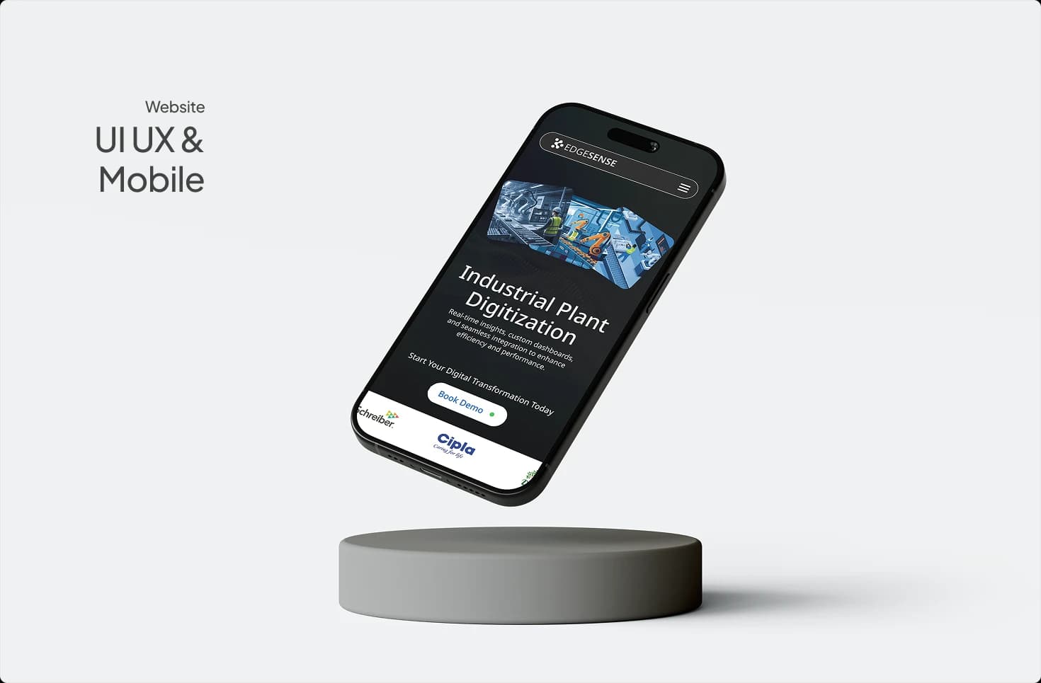 cravotic website design example