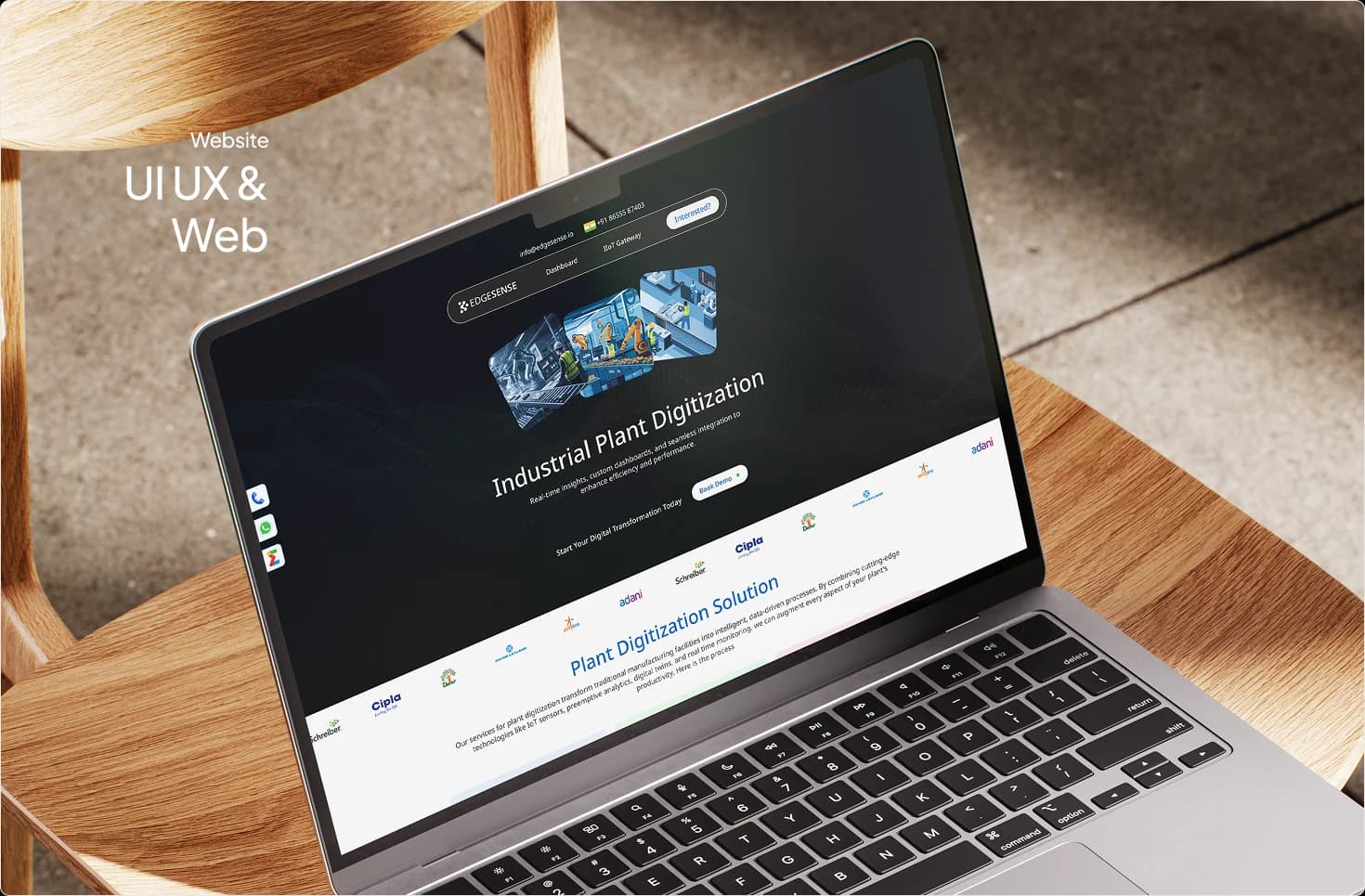 cravotic website design example