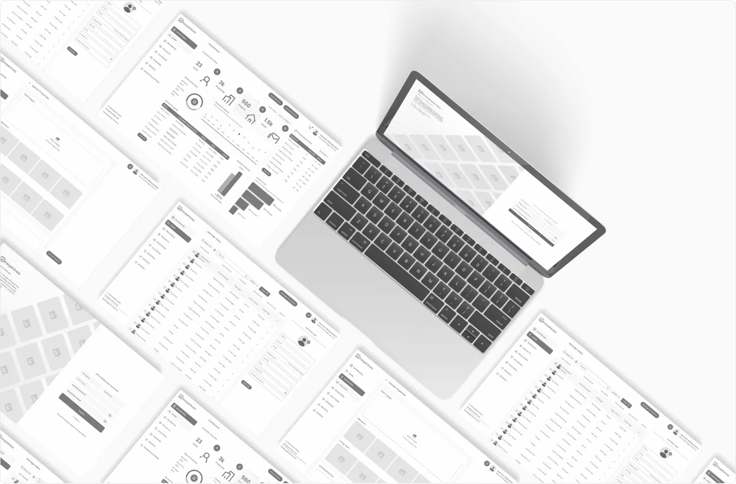 karpetarea dashboard panel