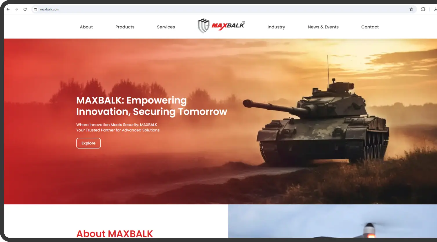 maxbalk website introduction